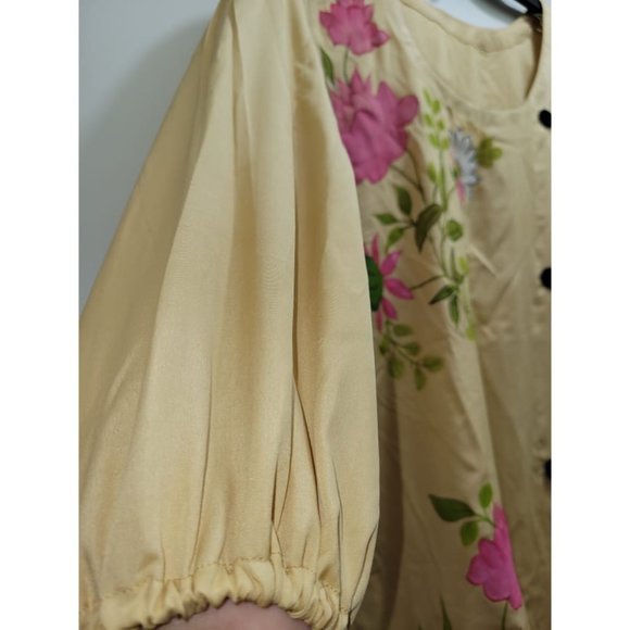 Floral Hand Painted Dress - Picture 9 of 13